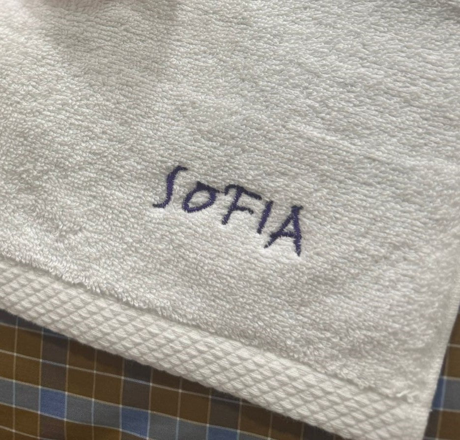 Salviettine Ricamate con Nome