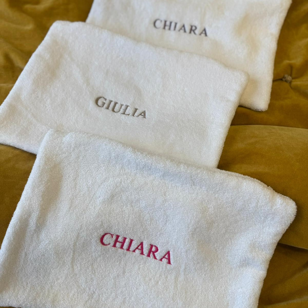 Pochette in Spugna con Nome