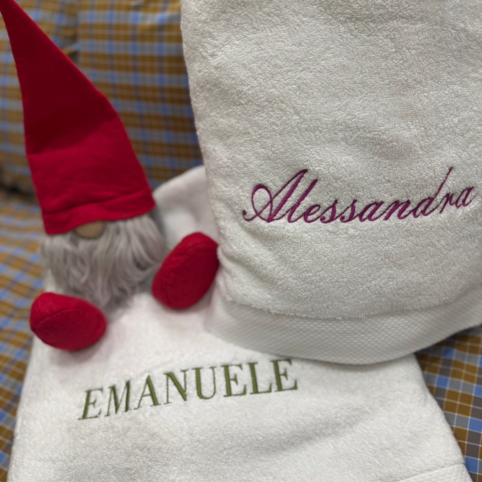 Telo in Spugna con Nome