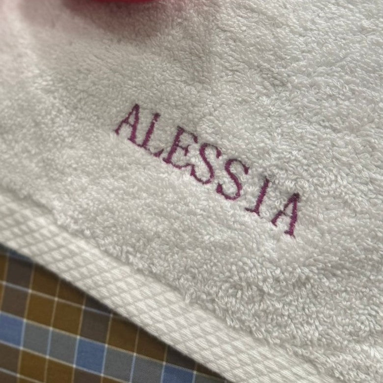 Salviettine Ricamate con Nome