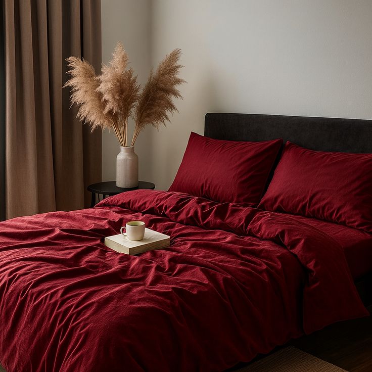Completo Letto in Rasetello Red