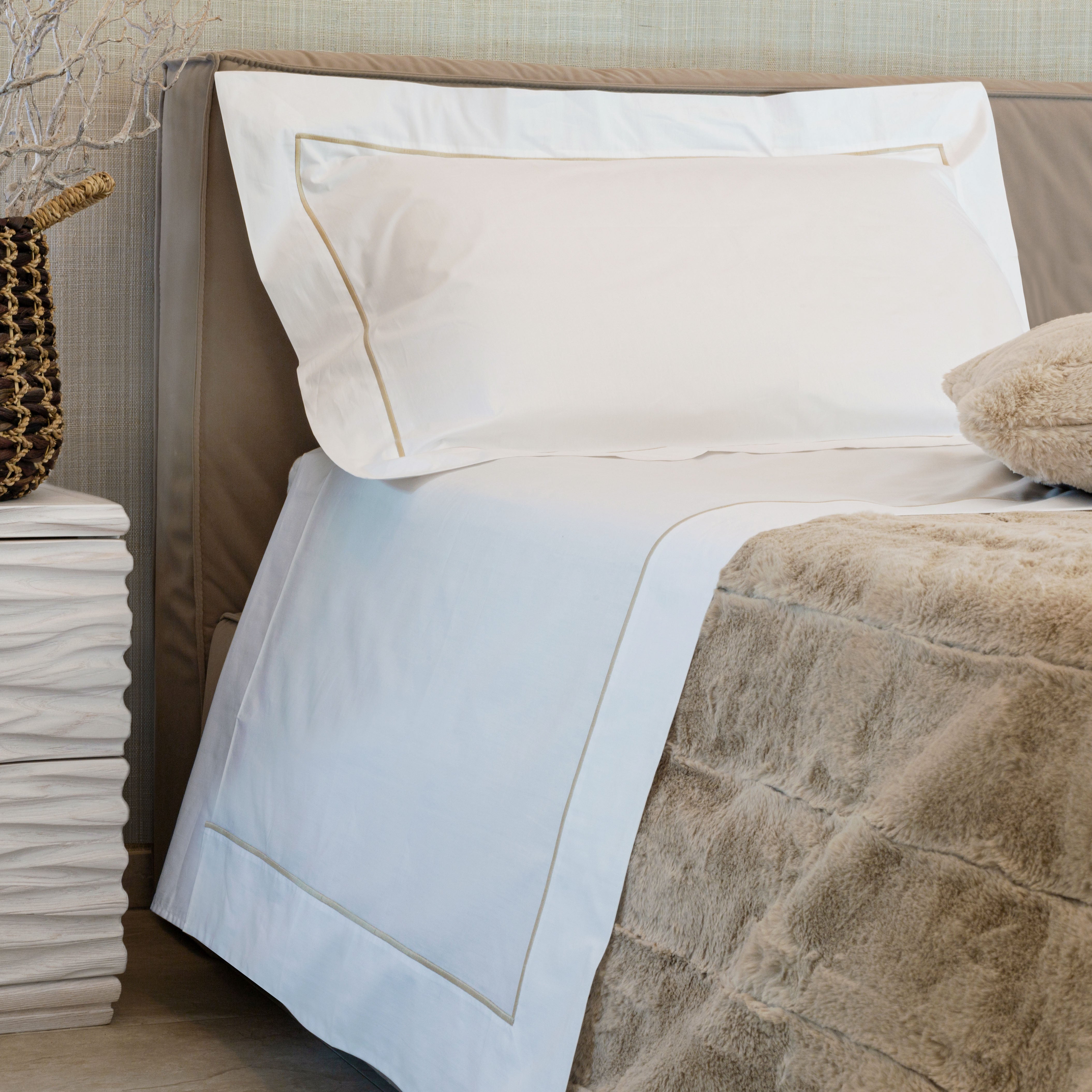 Lenzuolo Sopra in Percalle - Bourdon