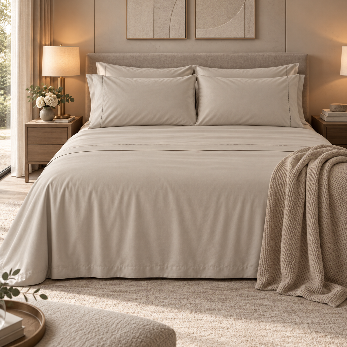 Completo Letto Rasatello Ajour