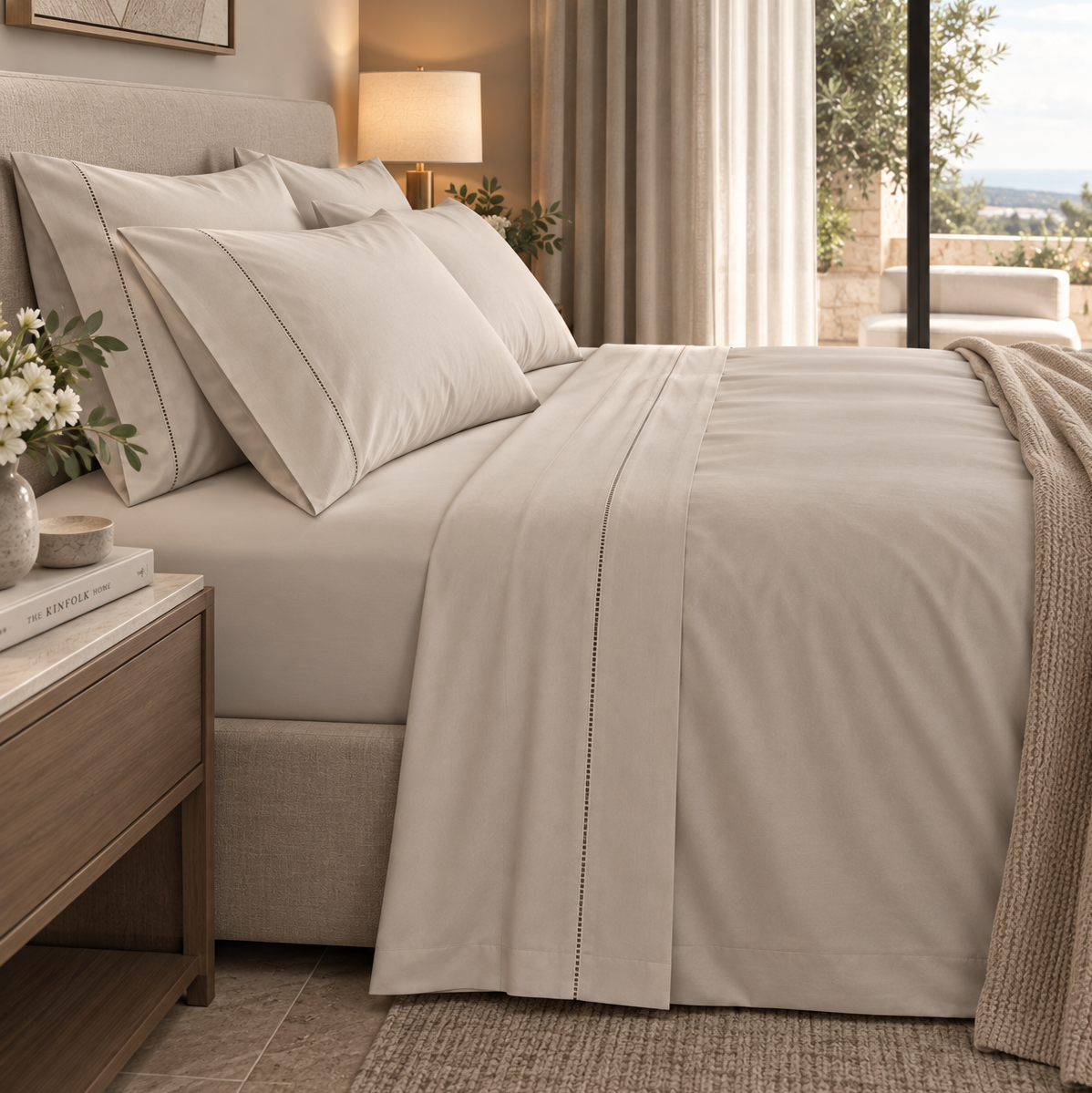 Completo Letto Rasatello Ajour