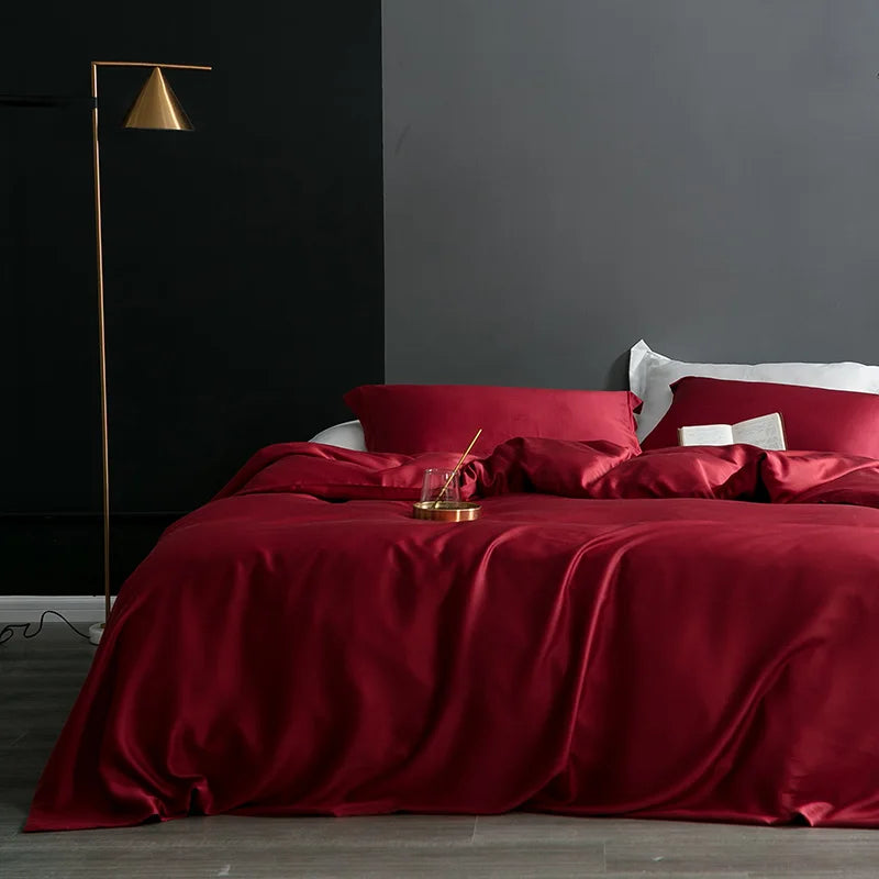 Completo Letto in Rasetello Red