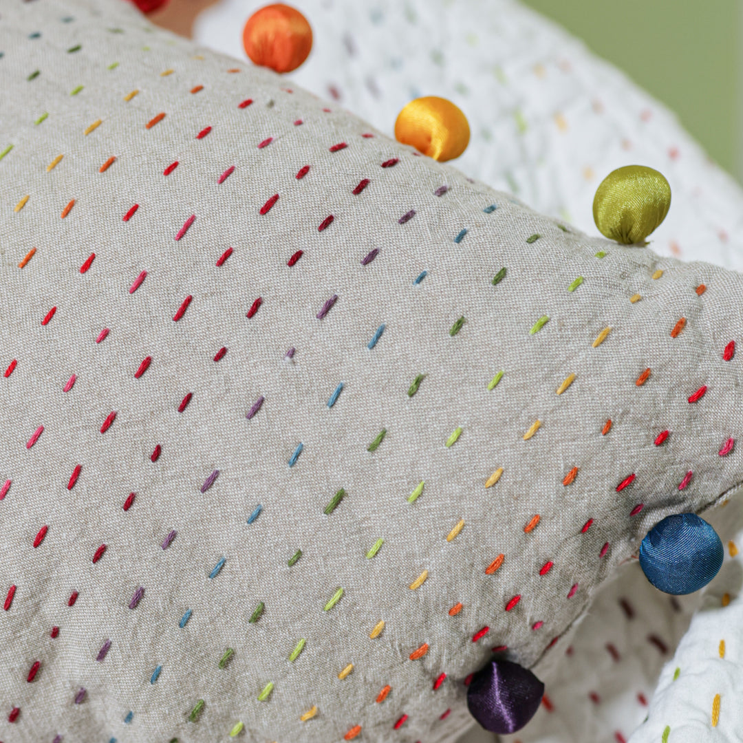 Coperta Pon-Pon Double Face