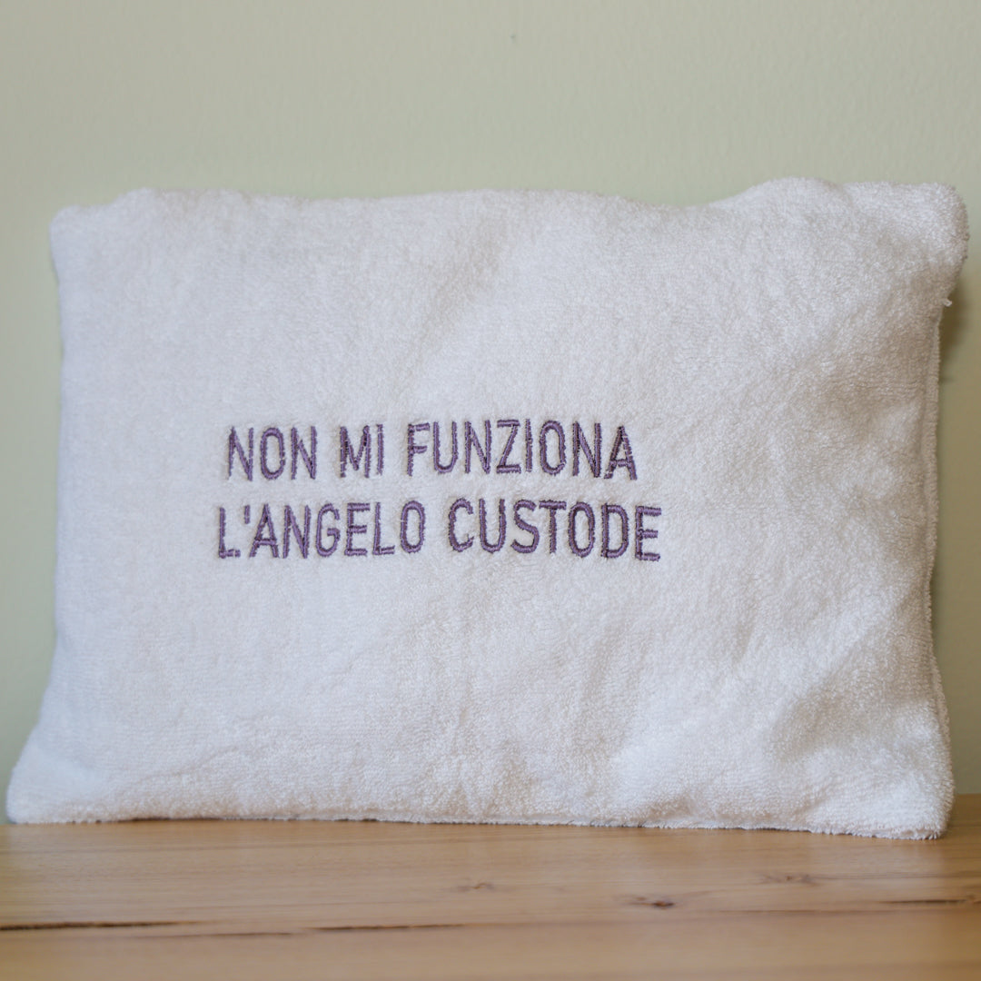 POCHETTE SPUGNA CON FRASE