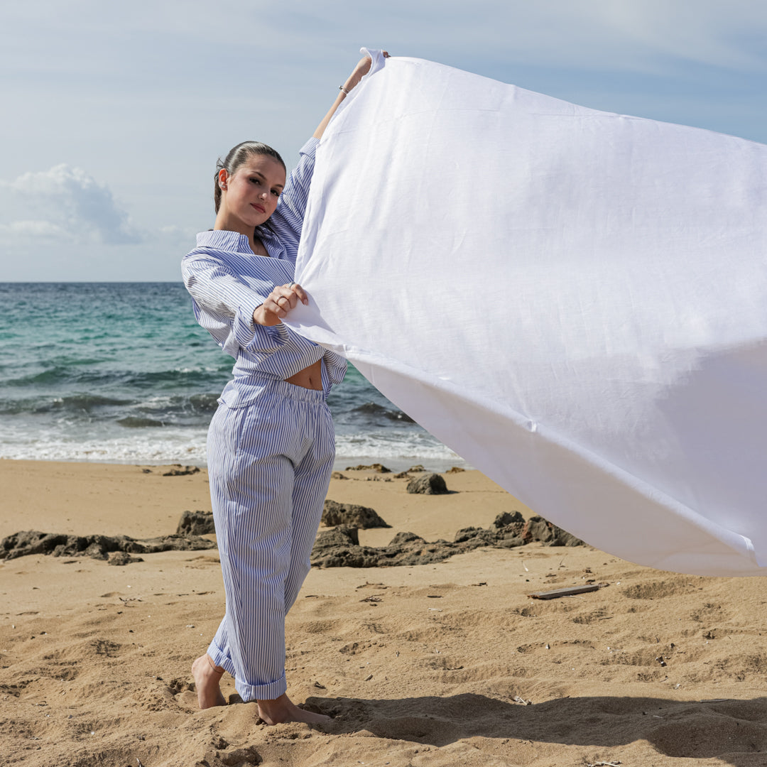 Completo Letto in Puro Lino