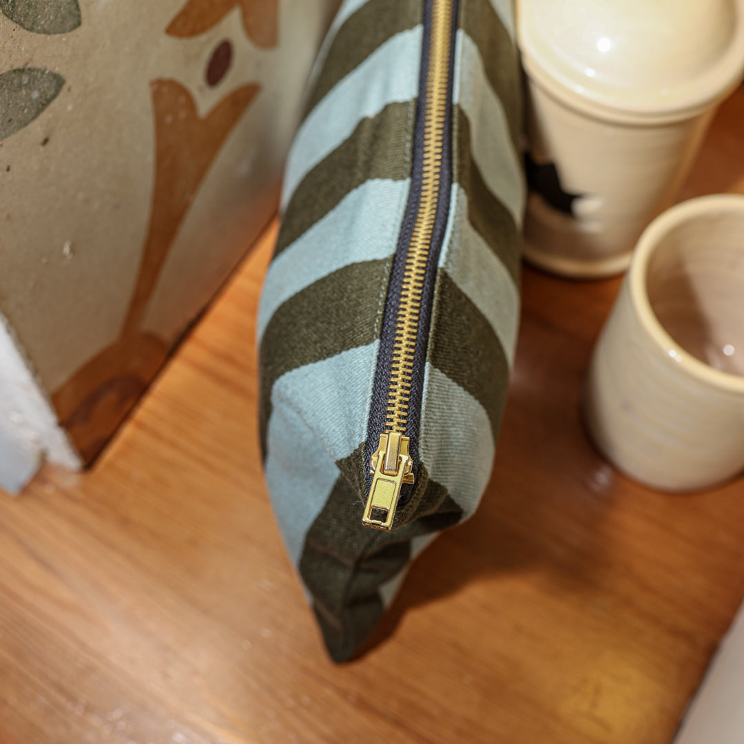 Busta Portaoggetti in Cotone Fasciato