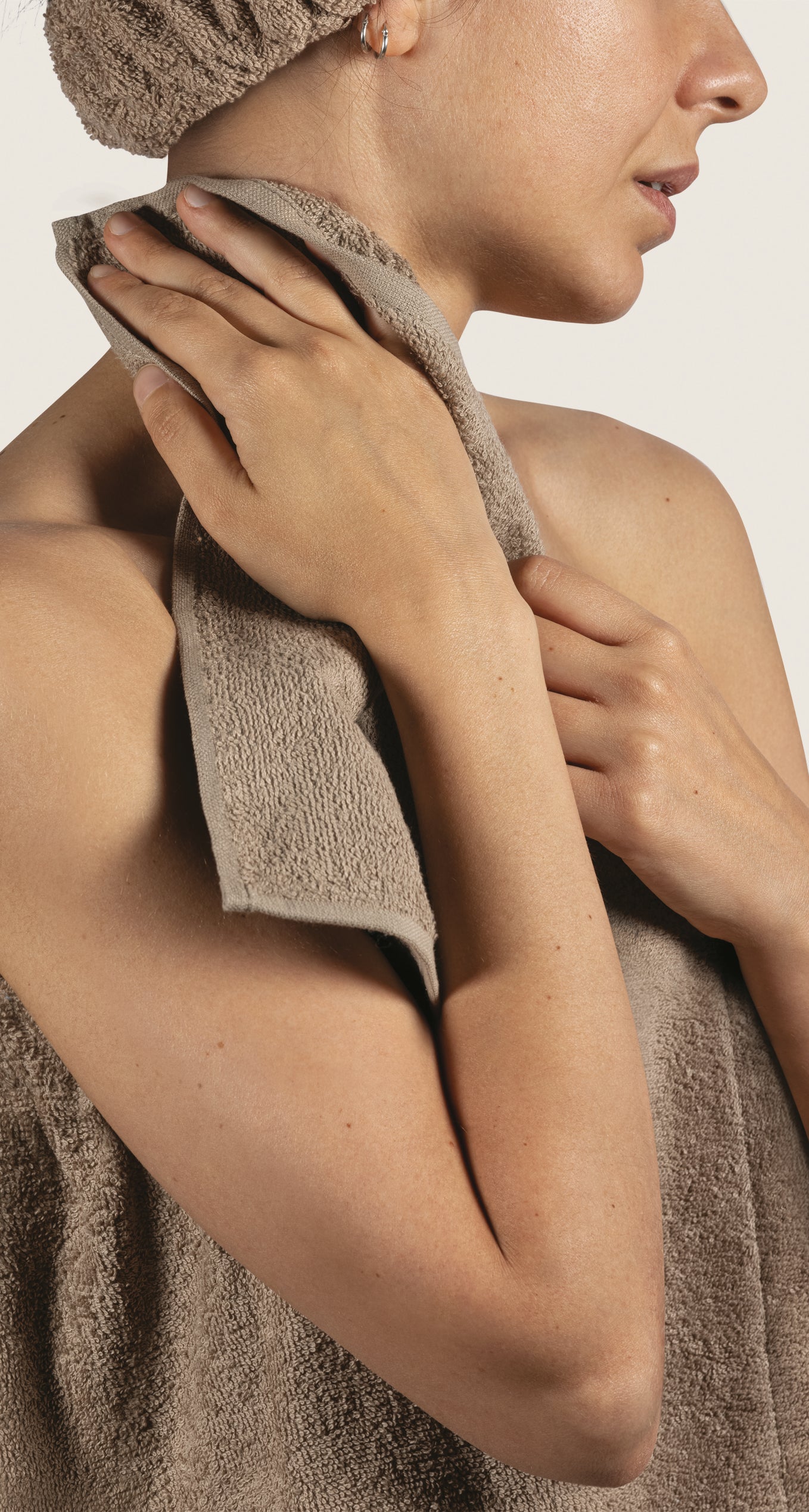 Lavetta Asciugamano in Cotone - Linea "Benessere"