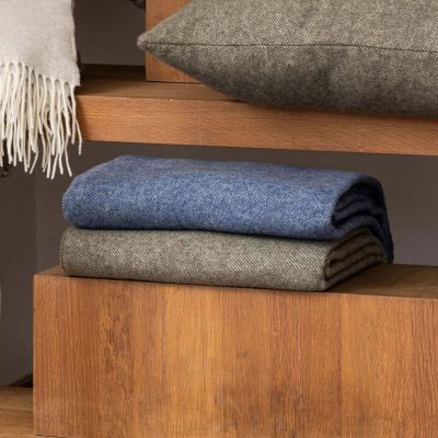 Plaid in Lana Merino & Cashmere "Carina"